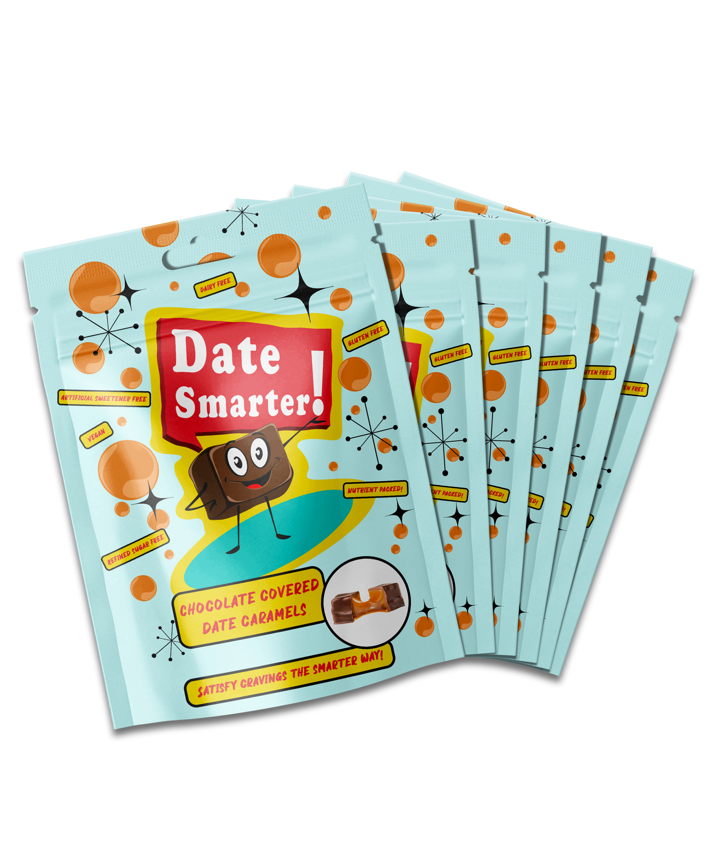 Chocolate Covered Date Caramels