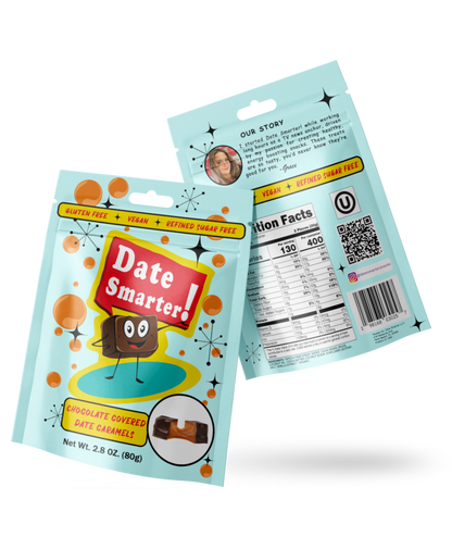 Chocolate Covered Date Caramels