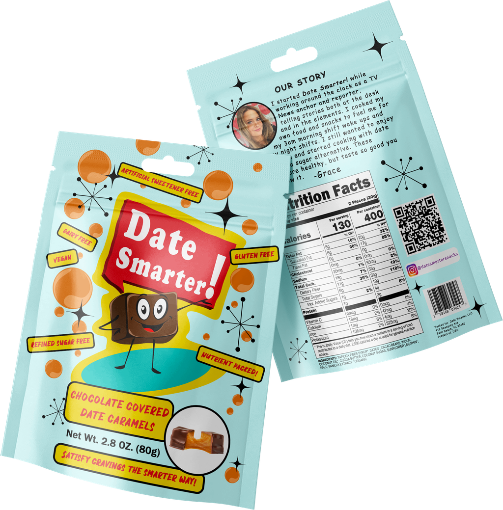Chocolate Covered Date Caramels
