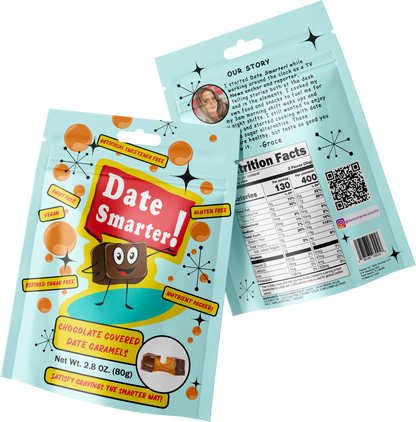 Chocolate Covered Date Caramels